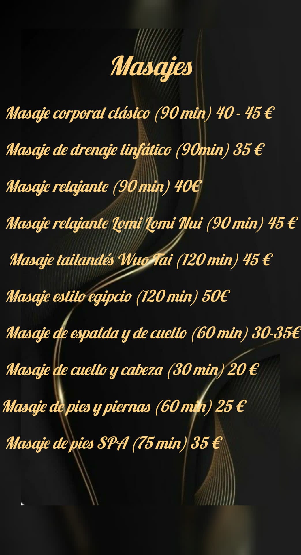 MASAJE Photo